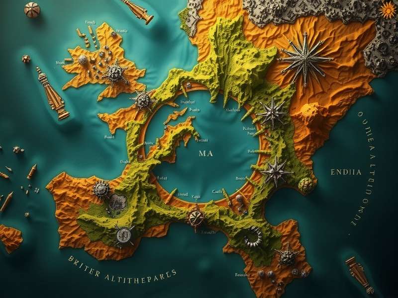 Complete Elden Ring World Map showing all regions from Limgrave to the Mountaintops of the Giants