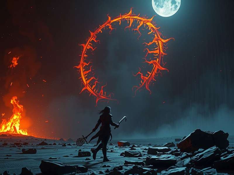 Elden Ring Nightreign DLC Key Art showing a darkened Erdtree and a new mysterious boss