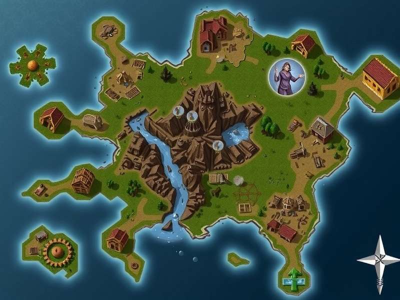 Elden Ring Interactive Map showing regions and markers