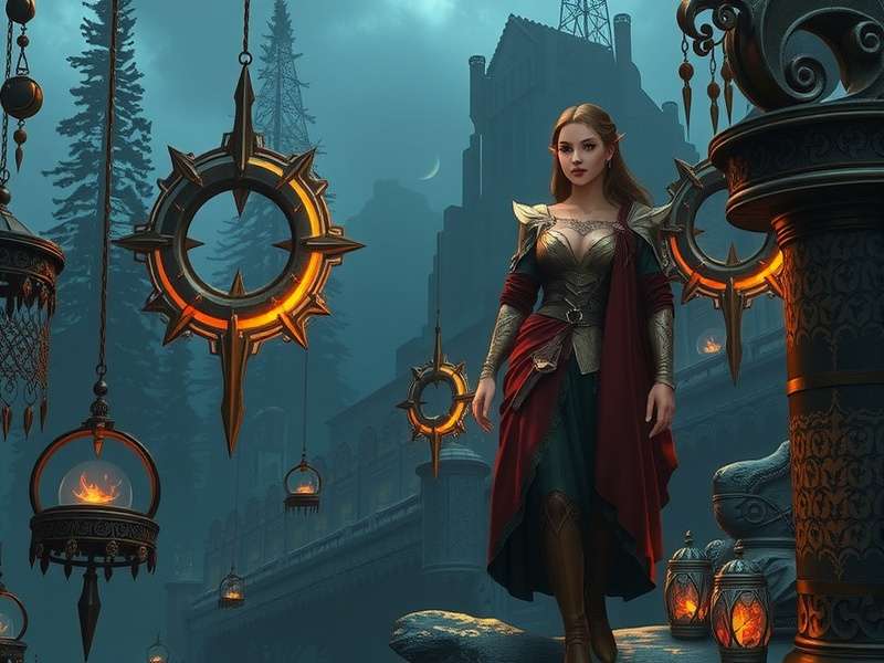 Player fighting alongside Millicent against her red phantom sisters in Elphael