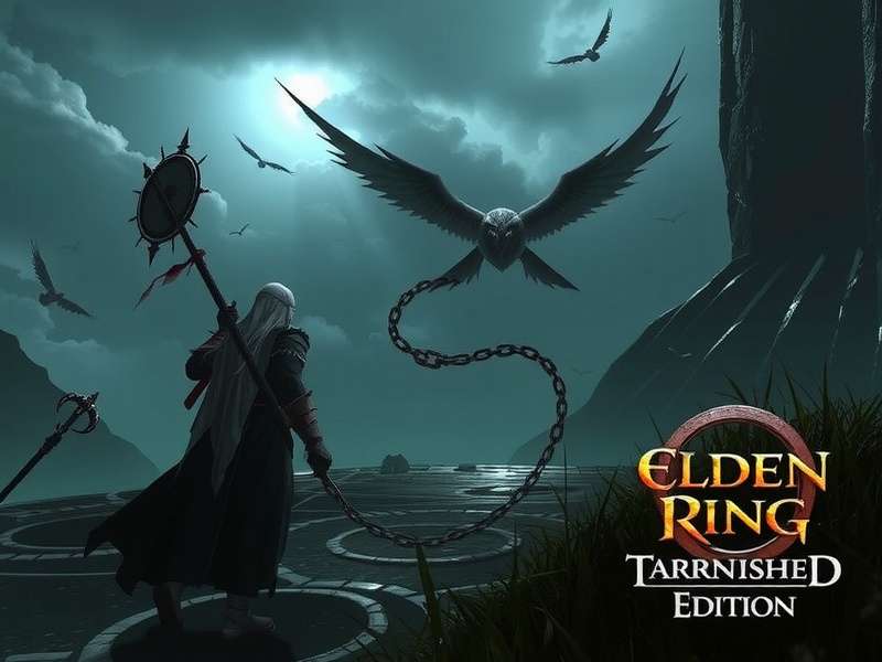 Elden Ring Tarnished Edition new landscape with Erdtree in background