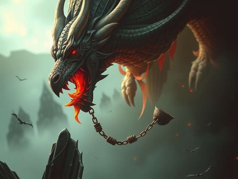 The Cathedral of Dragon Communion with a large dragon altar