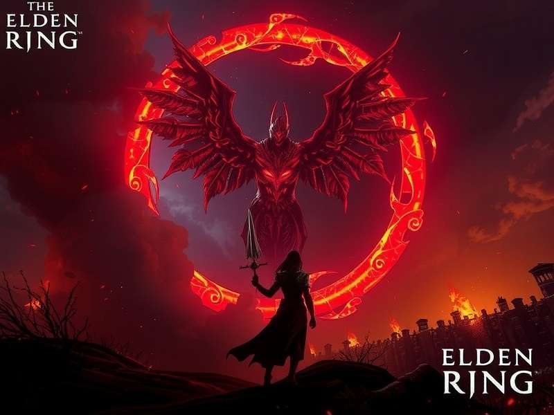 Elden Ring player facing a giant shadow dragon boss in the DLC