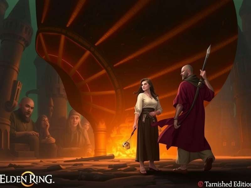 Elden Ring Tarnished Edition Cover Art