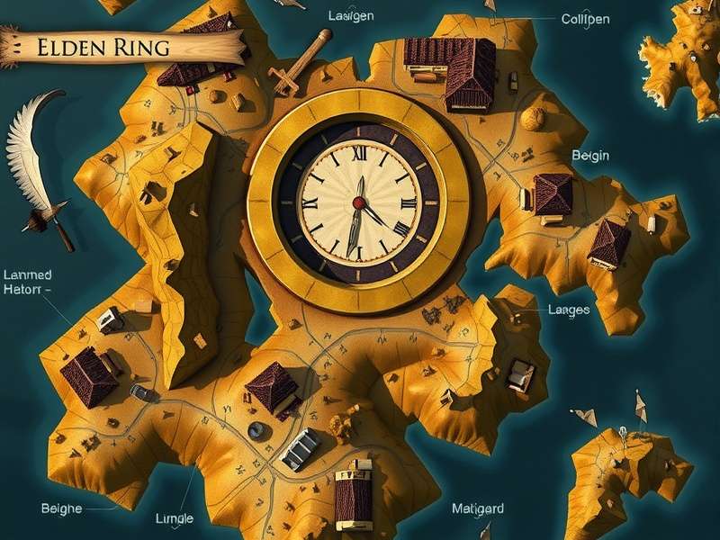 Elden Ring Interactive Map showing all regions of The Lands Between