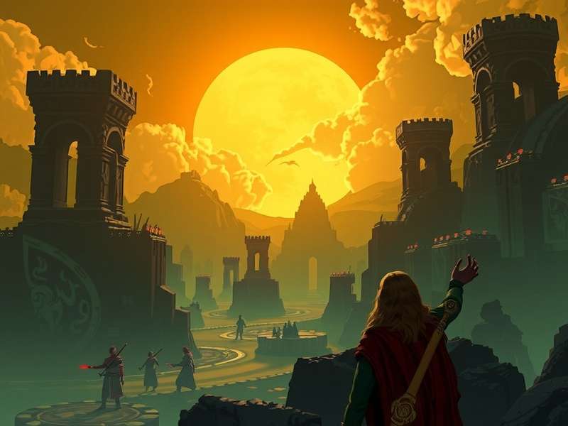 Elden Ring Incantations showcase with golden light and magic symbols