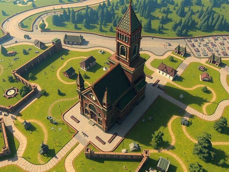 Detailed map of Kirche Der Gel Bde in Elden Ring showing paths and secrets