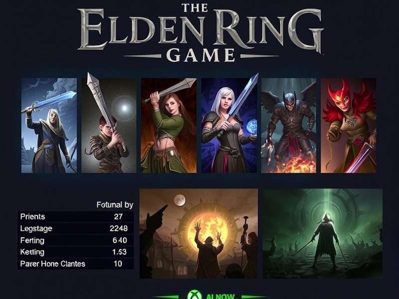 A vast, mystical landscape under a giant golden tree, representing The Lands Between in Elden Ring