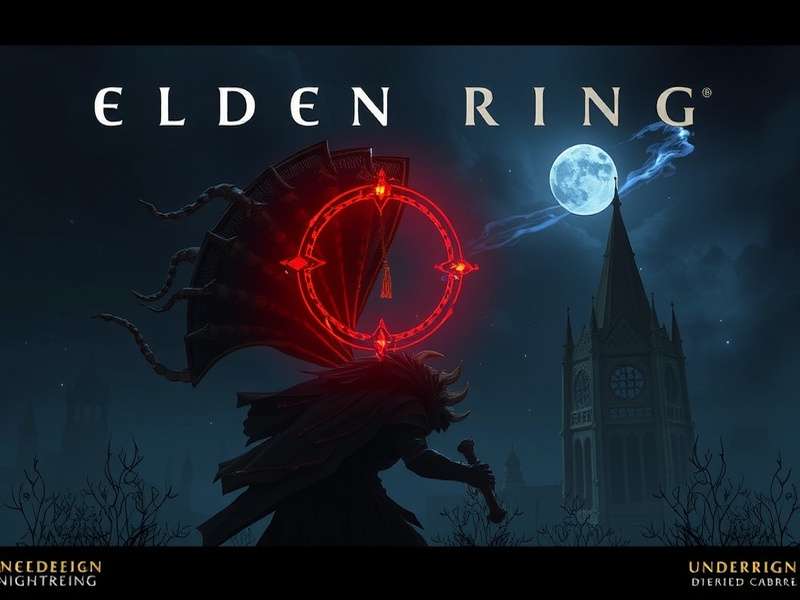 Elden Ring Nightreign Undertaker boss arena dark fantasy landscape