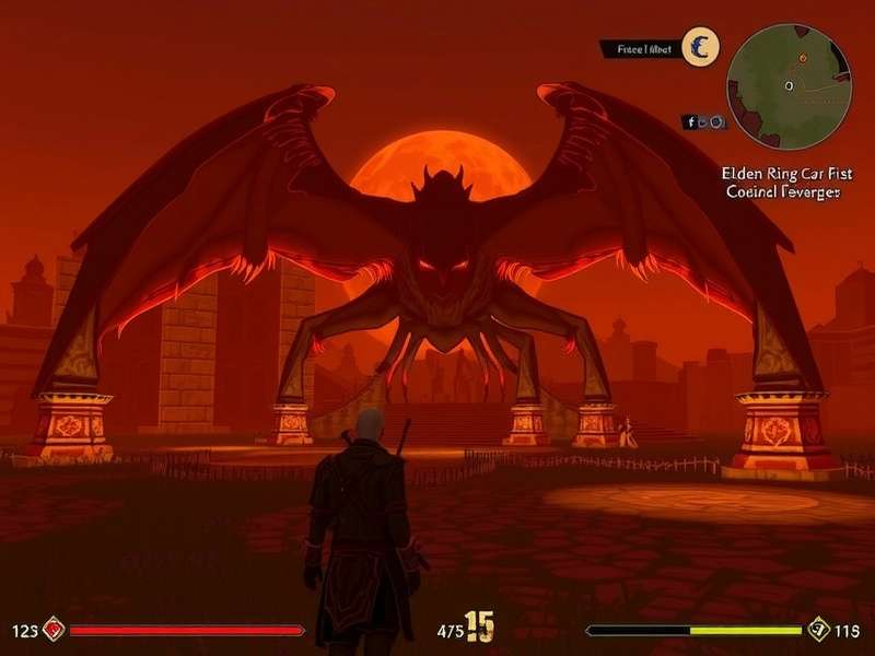 Elden Ring Nightreign Shadow Realm map with 8 new regions marked